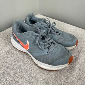 Nike Running Shoes Men's Size 9 Dual Fusion 2 Gray Orange Light‎